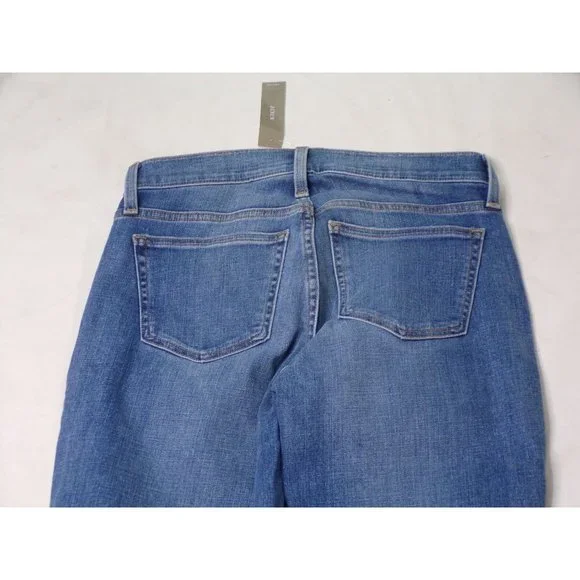 J CREW 9" Mid-Rise Vintage Slim Straight Jeans #BD358 Size 29 NWT - Picture 8 of 9